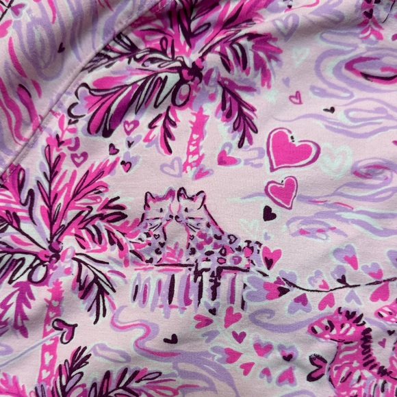 Lilly Pulitzer Pink Patterned Sweatshirt - Picture 6 of 7